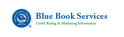 Blue Book Services logo featuring Equifruit as a member