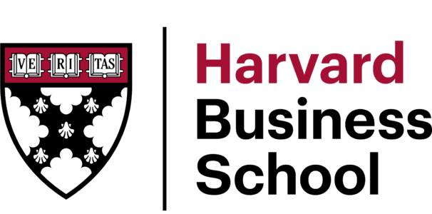 Harvard Business School logo, a school where Equifruit’s Jennie Coleman has spoken.